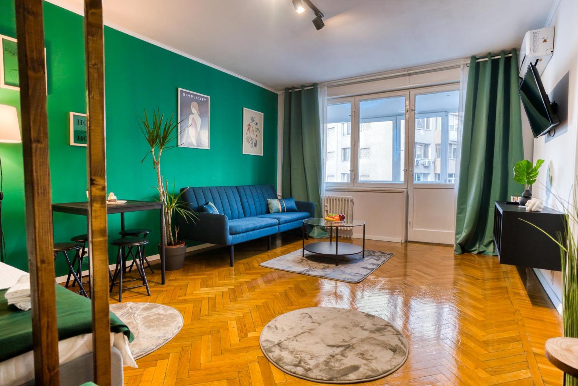 Hacienda Royal Palace - Central Designer Apartment ブカレスト エクステリア 写真